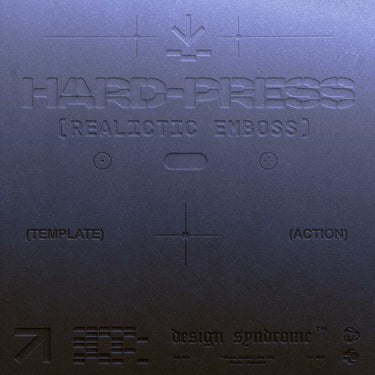 Hard-Press Realistic Emboss Effect Suite.