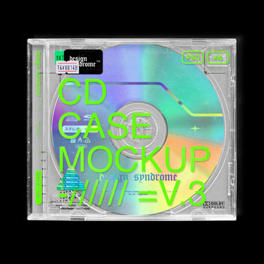 Jewel CD Case Mockup