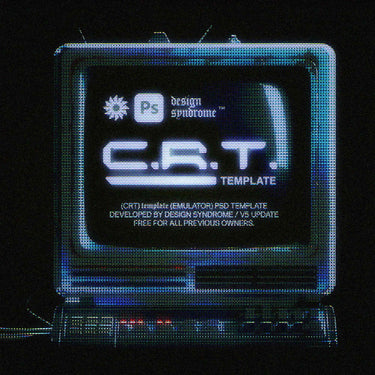 CRT Photoshop Template