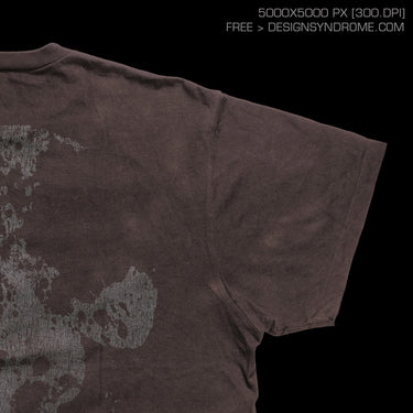 Oversize Back T-Shirt Mockup